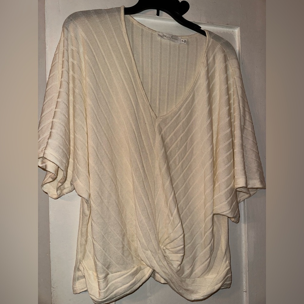 All In Favor White Cream Women Top